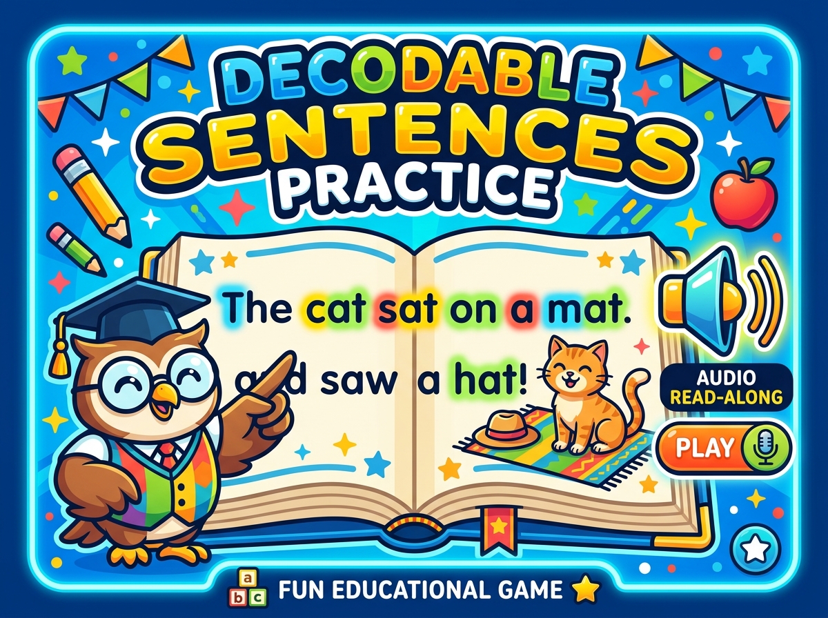 Decodable Sentences Practice