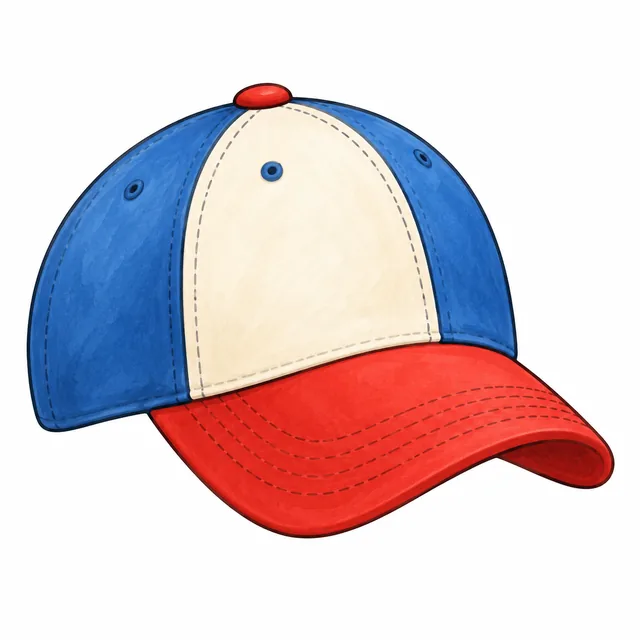 Cap illustration for a short a picture card