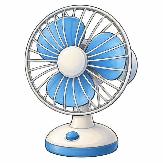 Fan illustration for a short a picture card