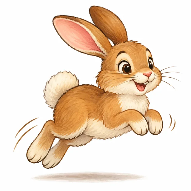 Hop illustration for a short o picture card