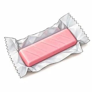 Gum illustration for letter G and its beginning sound