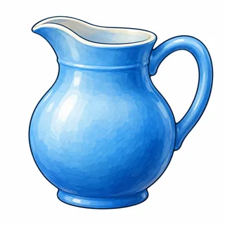 Jug illustration for letter J and its beginning sound